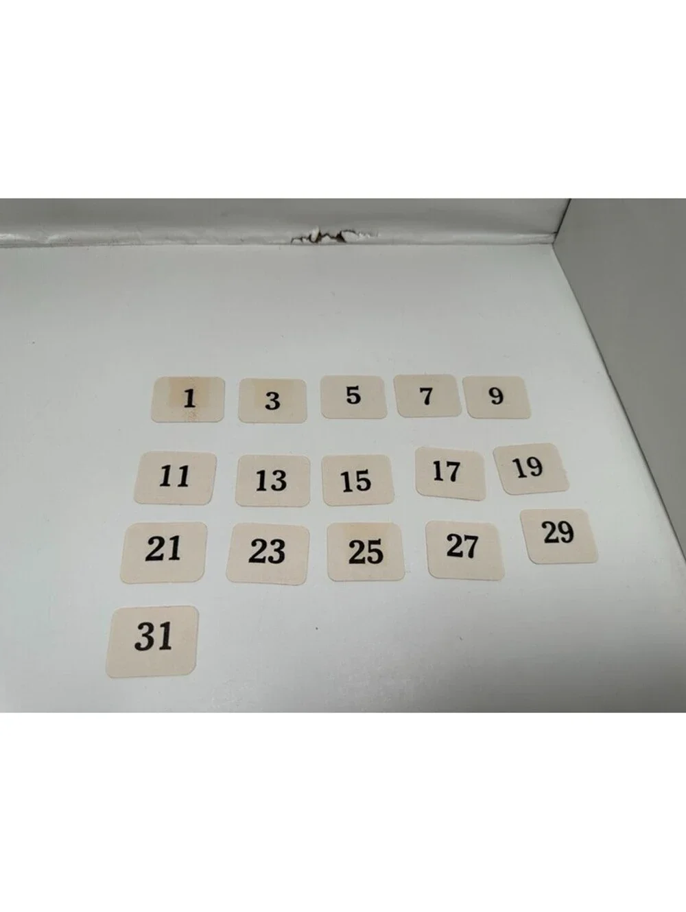 vintage Enesco snowman calendar Thermometer Countdown 1979 Hong Kong